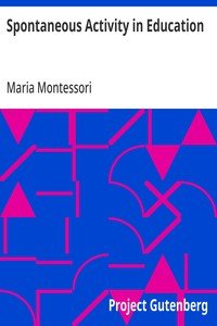 Cover of Spontaneous Activity in Education