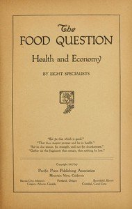 The Food Question: Health and Economy