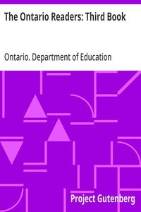 Cover of The Ontario Readers: Third Book