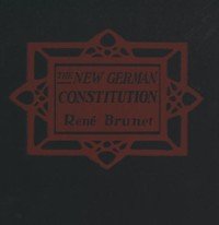 The New German Constitution