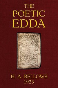 The poetic Edda : $b Translated from the Icelandic with an introduction and notes