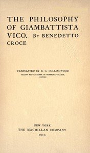 The Philosophy of Giambattista Vico