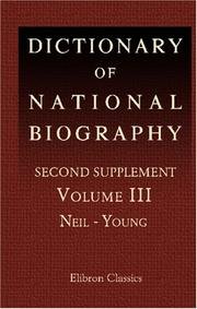 Dictionary of National Biography