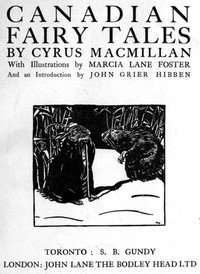 Canadian Fairy Tales