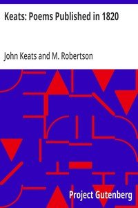 Keats: Poems Published in 1820