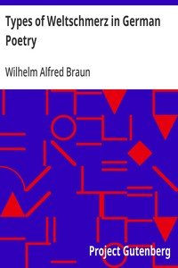 Types of Weltschmerz in German Poetry