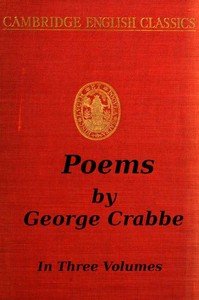 George Crabbe: Poems, Volume 2 (of 3)