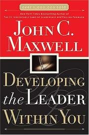Developing the Leader Within You