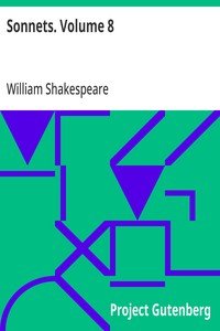 Sonnets. Volume 8