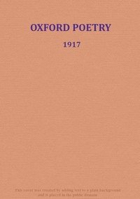 Oxford poetry, 1917