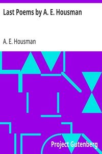 Last Poems by A. E. Housman
