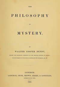 The Philosophy of Mystery