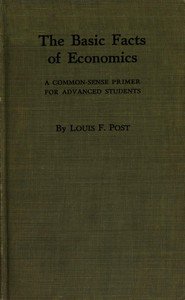The basic facts of economics : $b A common-sense primer for advanced students