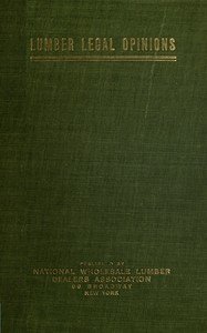 Lumber Legal Opinions