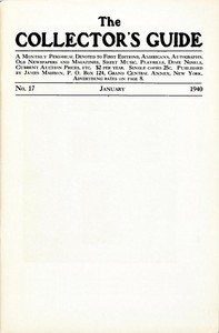 Cover of A Collector's Guide to Baseball Cards (Collector's Guide Series)