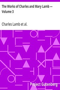 The Works of Charles and Mary Lamb — Volume 3: Books for Children