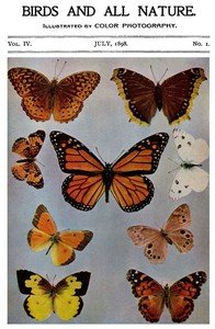Birds and All Nature, Vol. 4, No. 1, July 1898: Illustrated by Color Photography