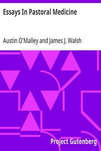 Essays In Pastoral Medicine