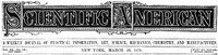 Scientific American, Volume 40, No. 13, March 29, 1879: A Weekly Journal of Practical Information, Art, Science,; Mechanics, Chemistry, and Manufactures