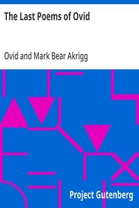 The Last Poems of Ovid