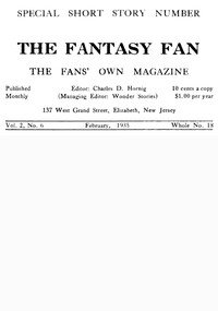 The Fantasy Fan, Volume 2, Number 6,  February 1935: The Fan's Own Magazine