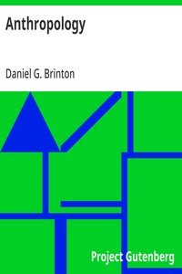 Cover of Anthropology: As a Science and as a Branch of University Education in the United States