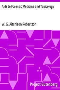 Aids to Forensic Medicine and Toxicology