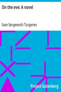 On the eve: A novel