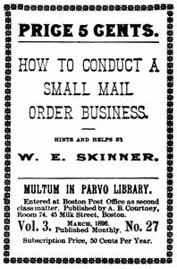 How to conduct a small mail order business