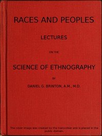 Races and Peoples: Lectures on the Science of Ethnography