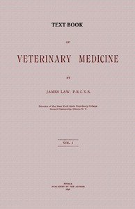Text book of veterinary medicine, Volume 1 (of 5)